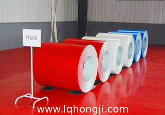 China factory building material PPGI prepainted galvanized steel coil for roofing sheet supplier