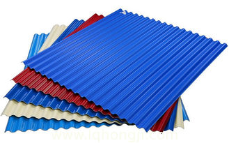 China Prepainted Color Coated Corrugated Steel Roofing Sheets supplier
