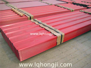 China transparent roofing sheet with color coating and zinc coating supplier