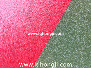 China Wrinkled surface color coated steel coil matt color steel for construction supplier