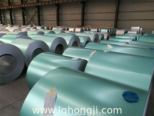 China Double side or single side green color anti-finger-print GL steel coils supplier