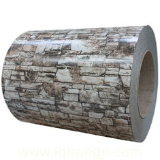 China DX51D Brick PRINTECH Texture/Pattern color  Steel Coil Prepainted for Building supplier