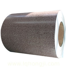 China PPGI PPGL marble granite finish prepainted steel coil for exterior wall panels supplier