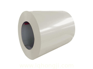 China color coated steel coils with zinc coating 100gsm Ral9003 supplier