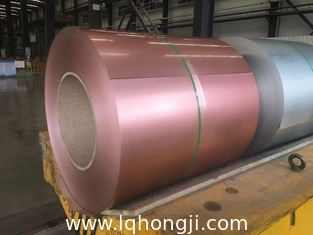 China AFP anti-finger-print galvalume steel coil chinese factory with good quality-red, blue, gold color supplier