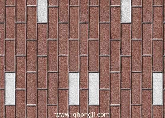 Galvanized Steel Coil PPGI brick Pattern for cladding, metal roofing, facade wall supplier