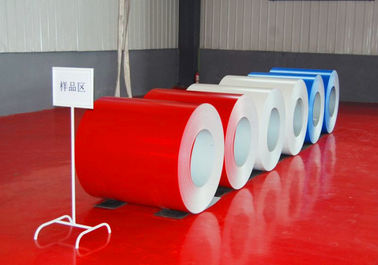 PPGI Coils, Color Coated Steel Coil, RAL9002 White Prepainted Galvanized Steel Coil supplier