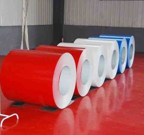 Pre Painted Steel Coil Width Within 1250mm ASTM Grade , PPGI Sheet supplier