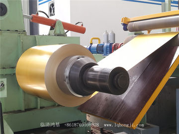 AZM150 Golden color Anti-fingerprint galvalume color steel coil