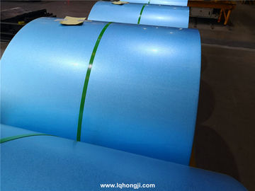 Factory Blue Golden color tinted AFP anti-finger-print galvalume steel coil AZ150g supplier