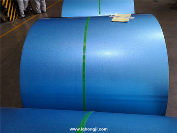 Factory Blue Golden color tinted AFP anti-finger-print galvalume steel coil AZ150g supplier