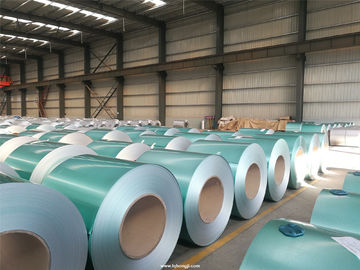 Double side or single side green color anti-finger-print GL steel coils supplier