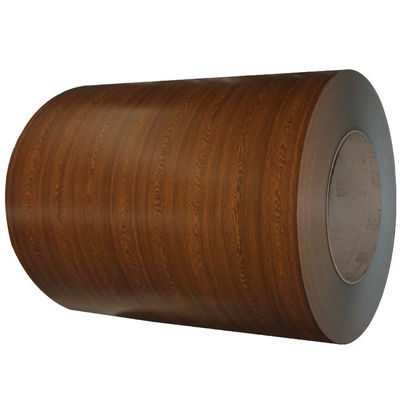 printed galvanized aluzinc steel coil ppgi ppgl steel coil with wood pattern