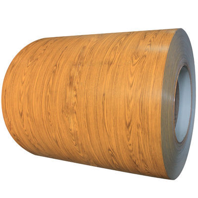 printed galvanized aluzinc steel coil ppgi ppgl steel coil with wood pattern