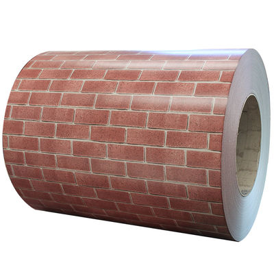 DX51D Brick PRINTECH Texture/Pattern color  Steel Coil Prepainted for Building