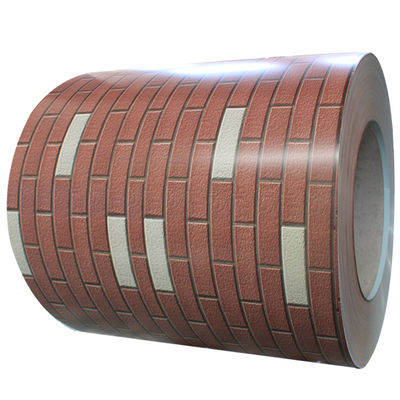 DX51D Brick PRINTECH Texture/Pattern color  Steel Coil Prepainted for Building supplier