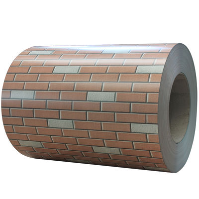 DX51D Brick PRINTECH Texture/Pattern color  Steel Coil Prepainted for Building