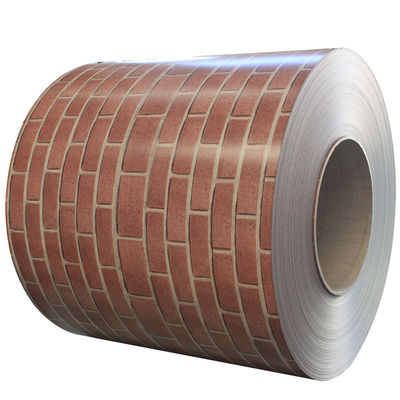 DX51D Brick PRINTECH Texture/Pattern color  Steel Coil Prepainted for Building supplier