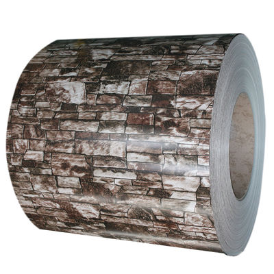 DX51D Brick PRINTECH Texture/Pattern color  Steel Coil Prepainted for Building supplier