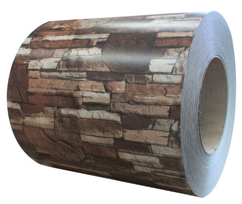 DX51D Brick PRINTECH Texture/Pattern color  Steel Coil Prepainted for Building supplier