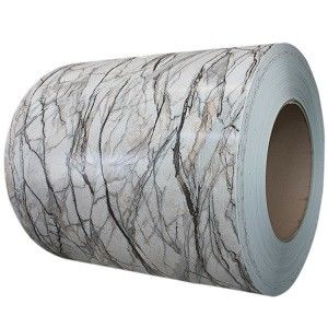 PPGI PPGL marble granite finish prepainted steel coil for exterior wall panels supplier