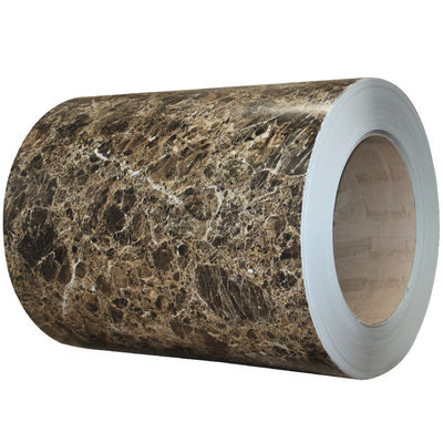 PPGI PPGL marble granite finish prepainted steel coil for exterior wall panels supplier