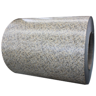 PPGI PPGL marble granite finish prepainted steel coil for exterior wall panels supplier