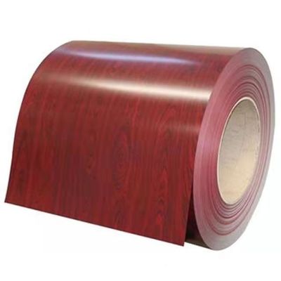 0.40*1250mm Golden Oak Wooden ppgi rolls Multi Gloss 3D Wood Woodlike Printeched PPGI/PPGL supplier