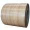 0.40*1250mm Golden Oak Wooden ppgi rolls Multi Gloss 3D Wood Woodlike Printeched PPGI/PPGL supplier