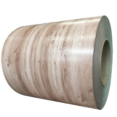 0.40*1250mm Golden Oak Wooden ppgi rolls Multi Gloss 3D Wood Woodlike Printeched PPGI/PPGL supplier