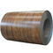 Two sides 2D wood pattern ppgi /good quality double 2D wooden ppgi metal fences supplier