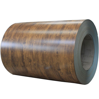 Two sides 2D wood pattern ppgi /good quality double 2D wooden ppgi metal fences