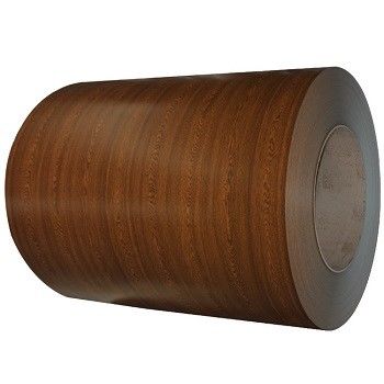 Two sides 2D wood pattern ppgi /good quality double 2D wooden ppgi metal fences