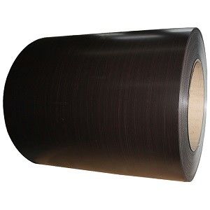 Two sides 2D wood pattern ppgi /good quality double 2D wooden ppgi metal fences