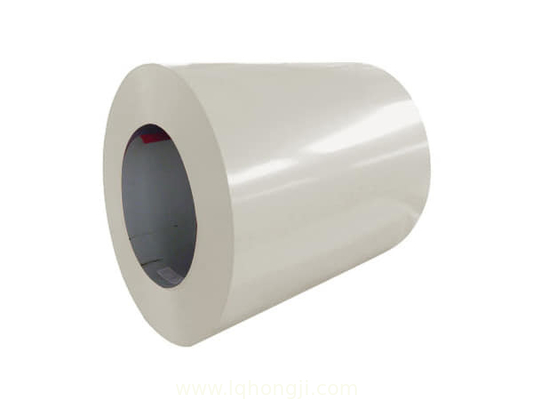 color coated steel coils with zinc coating 100gsm Ral9003 supplier