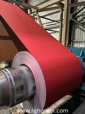 Standard ral color coated aluminum roof coil supplier