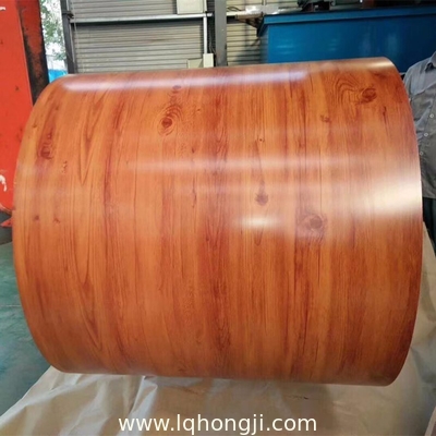 Wood Pattern  Aluminum coils with 1100/3003/3015 alloy supplier