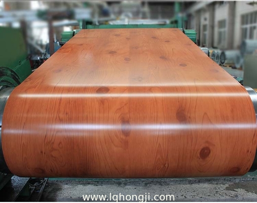 Color Coated Steel Coil printech Woodgrain Series For Siding &amp; Architectural Accents supplier