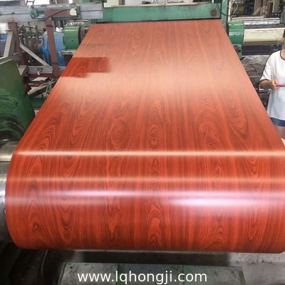 Color Coated Steel Coil printech Woodgrain Series For Siding & Architectural Accents