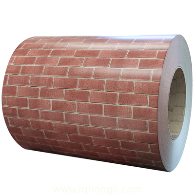 Red Brick color coated Steel Coil Prepainted for steel building material supplier