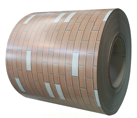 Red Brick color coated Steel Coil Prepainted for steel building material supplier