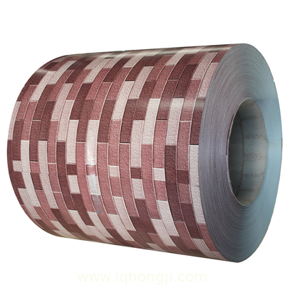 Red Brick color coated Steel Coil Prepainted for steel building material supplier